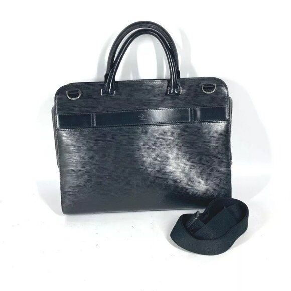 LOUIS VUITTON M54022 Epi Bassano GM 2WAY Hand Bag Shoulder Bag Business bag - Picture 1 of 15